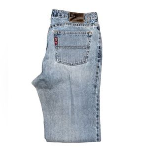 ☠️5/&20 ☠️ VINTAGE RL POLO | WOMENS STRAIGHT LEG COTTON SATURDAY JEANS